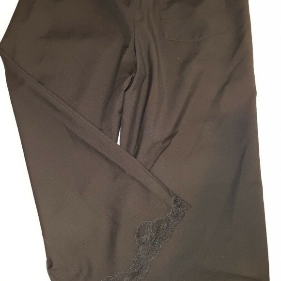 Alexander Wang Cropped Lace-trimmed wide-leg pants - Picture 3 of 8